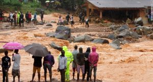 Sierra-Leone mudslide