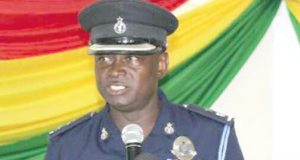 Chief Superintendent of Police Mr Francis Yiribaare, Amasaman Divisional Police Commander