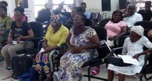 A section of the PWDs at the Health Session