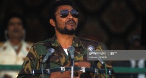 Former President Jerry John Rawlings