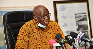 Aviation Minister,Mr Joseph Kofi Adda